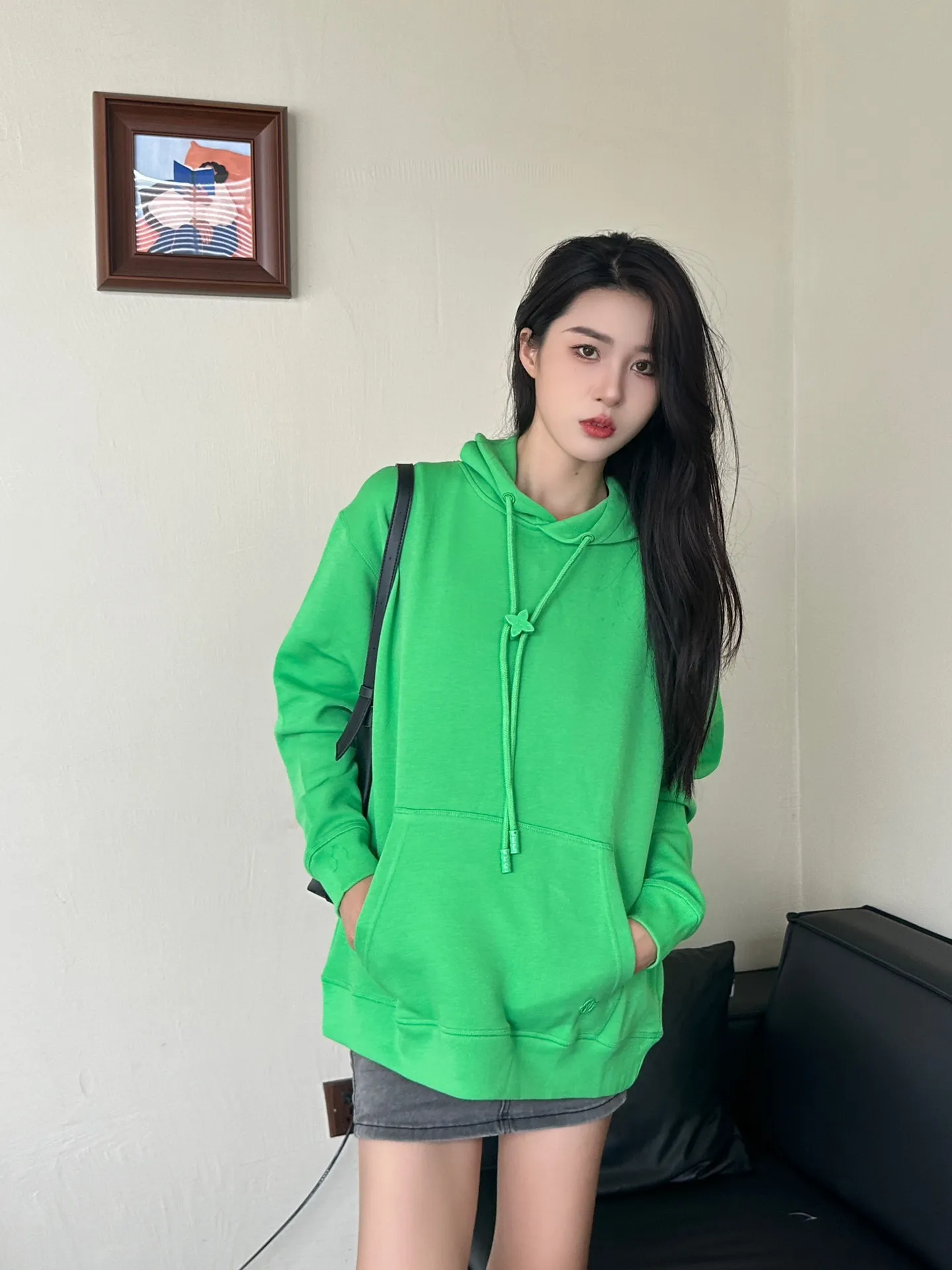 Louis Vuitton/Louis Vuitton hardware floral hooded sweatshirt